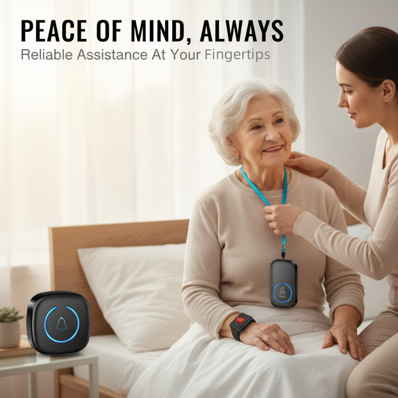 📢📢50% OFF !! ⏰Wireless Caregiver Pager Smart Call System