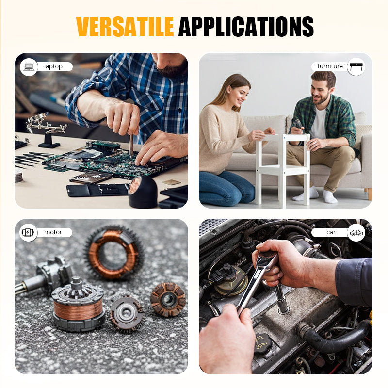 ⏳🔥LIMITED-TIME 50% OFF! ⏰Fix Any Screw Instantly! 83-Piece S2 Steel Screwdriver Bit Set