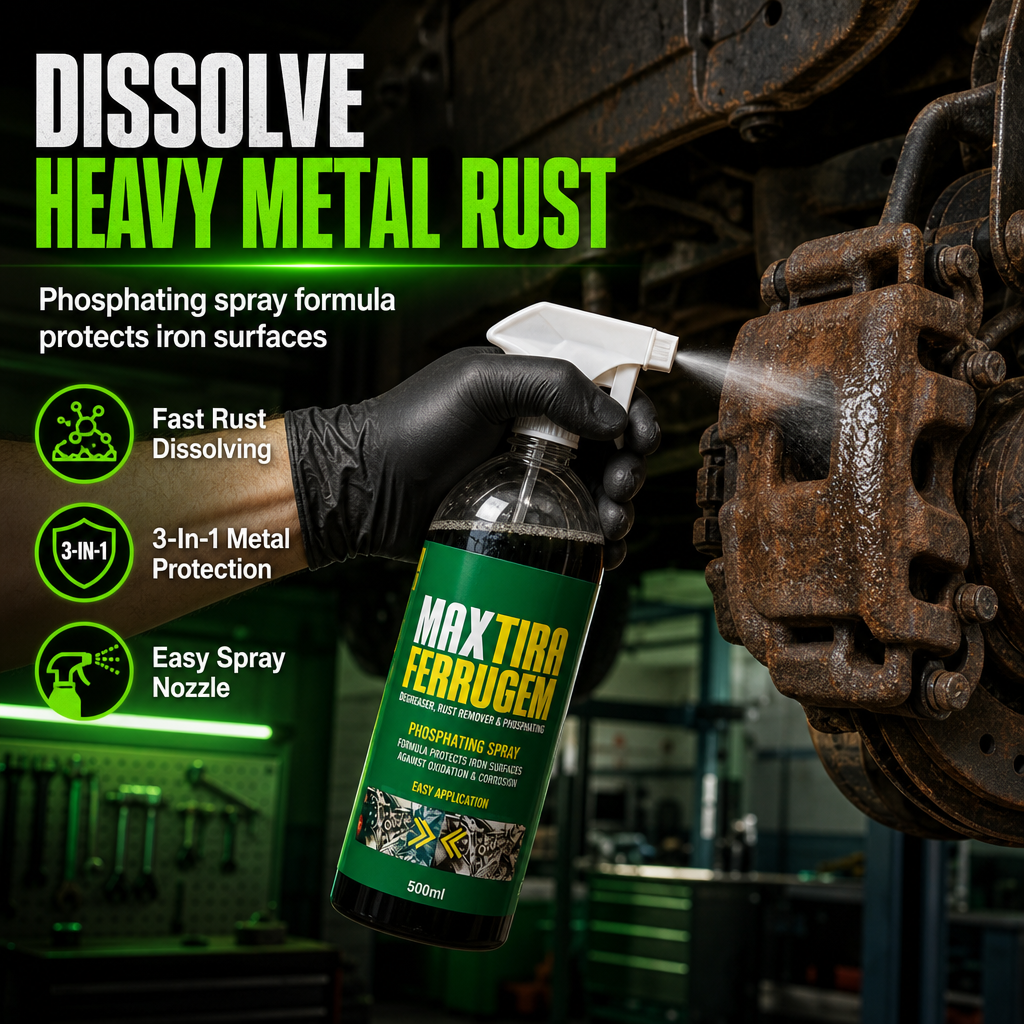 ⏳Time-Limited Special⏰3-in-1 Rust Remover & Phosphating Agent — Degrease, Remove & Prevent 💨