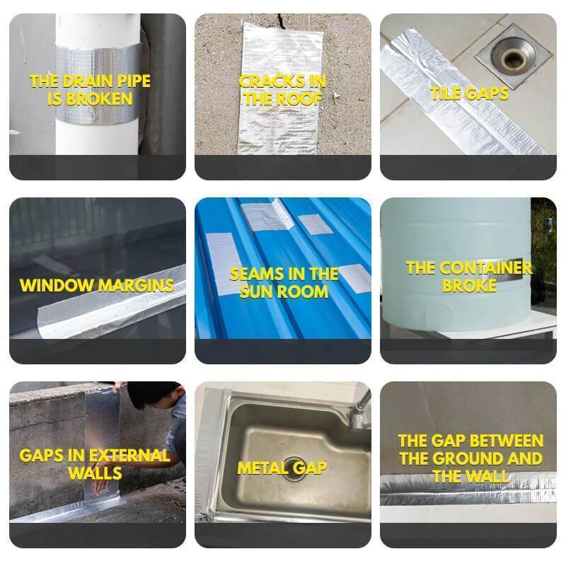 Waterproof Butyl Repair Tape – Seal Gaps, Joints & Seams