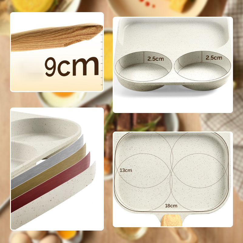 🔥3-In-1 Split Non-Stick Pan