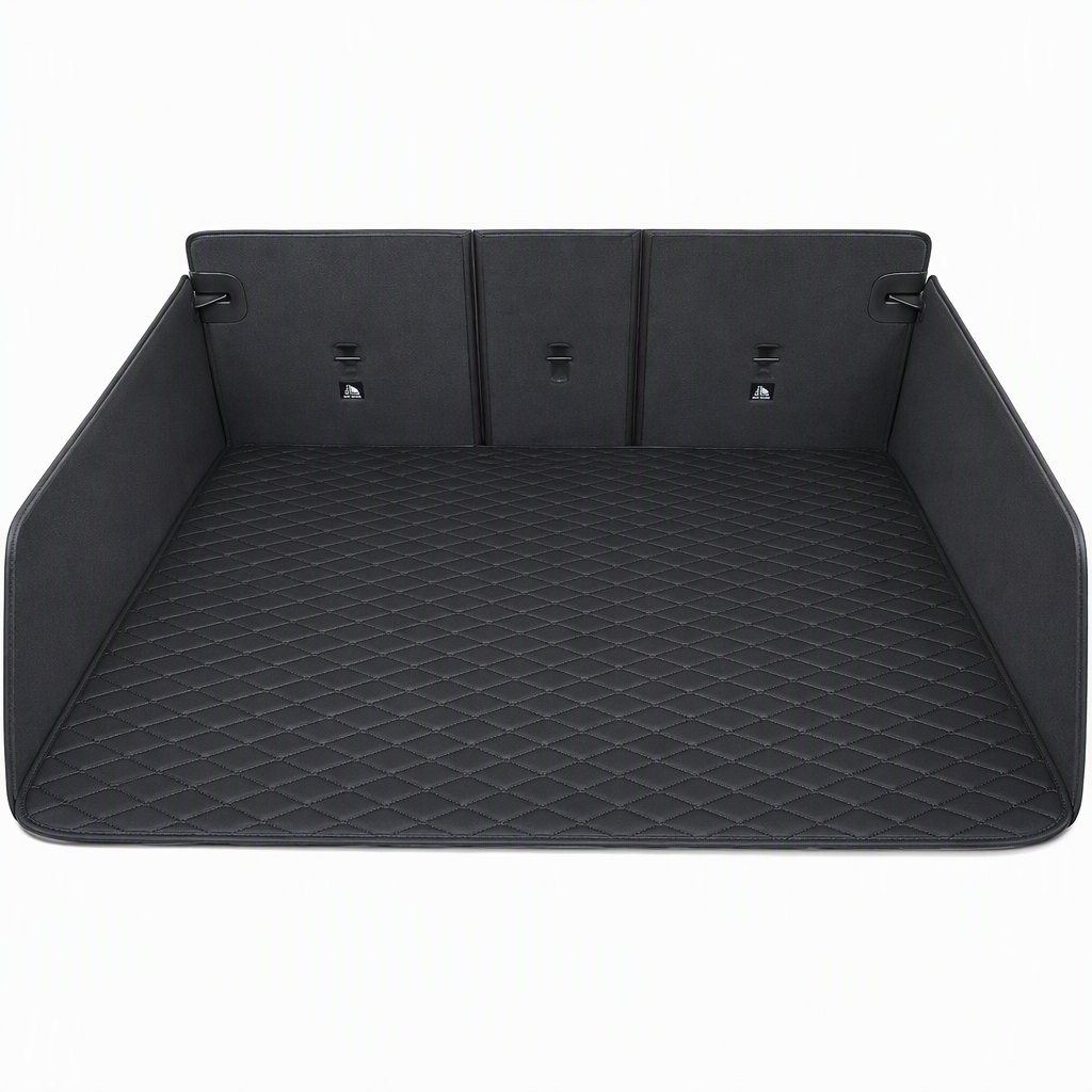 📢📢50% OFF !! ⏰Universal PVC Leather Car Trunk Mat Cargo Liner for Sedans and SUVs Easy to Clean 100x70cm