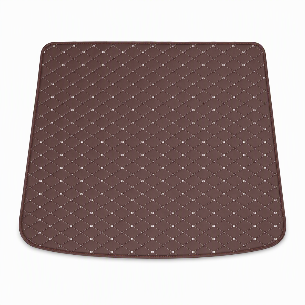 📢📢50% OFF !! ⏰Universal PVC Leather Car Trunk Mat Cargo Liner for Sedans and SUVs Easy to Clean 100x70cm