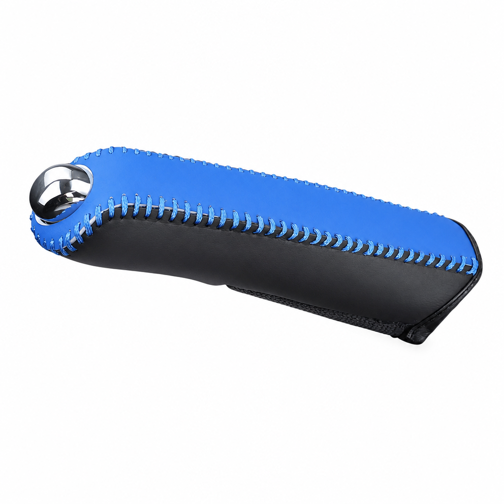 🚗 LIMITED-TIME 49% OFF! ✋ Universal Car Handbrake Protective Cover Sleeve – PU Leather, Anti-Slip, Interior Upgrade ✨