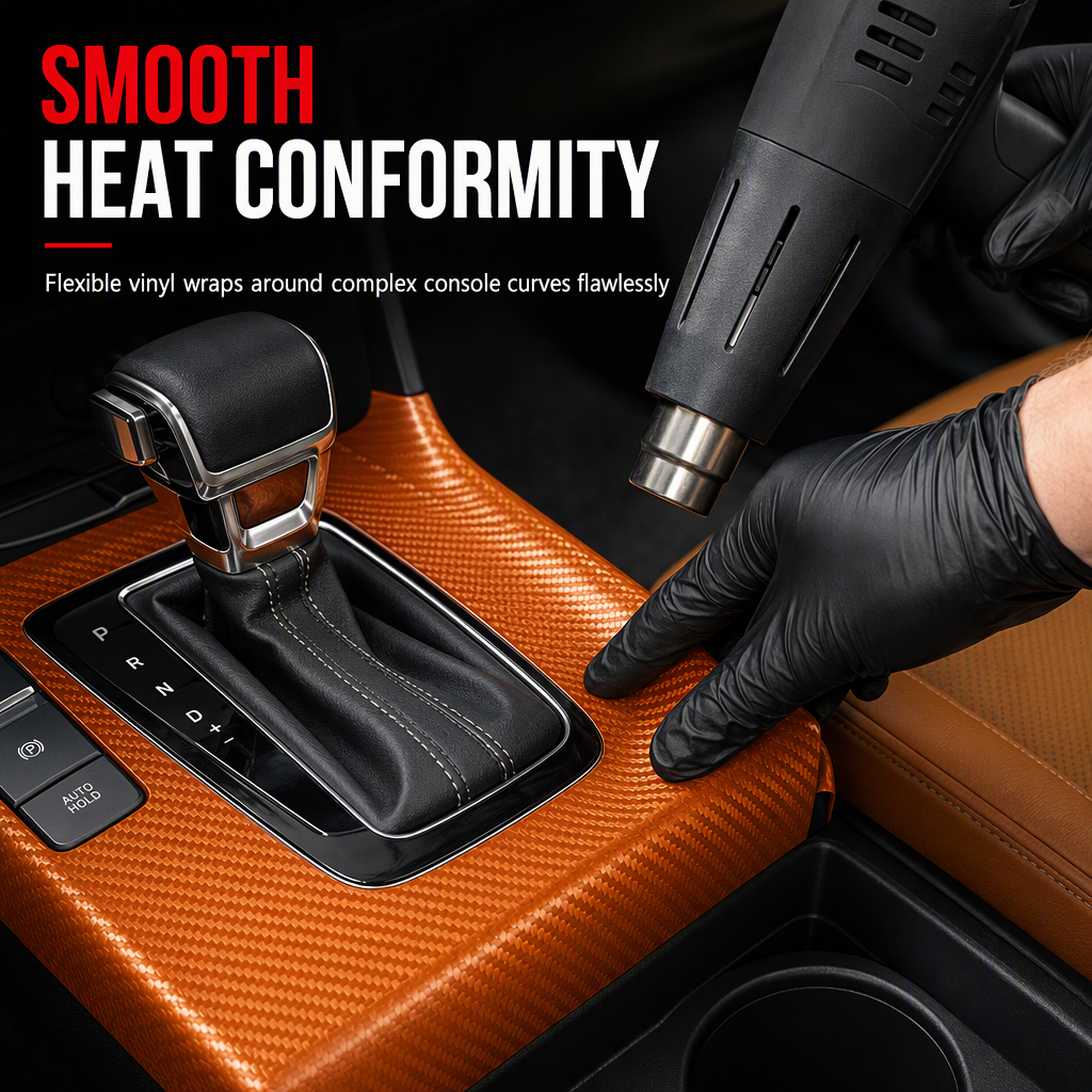 💥Carbon Fiber Interior Trim Film