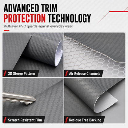 💥Carbon Fiber Interior Trim Film