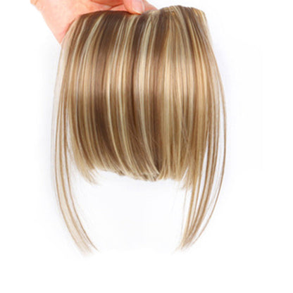 💇‍♀️Synthetic Straight Fringe Bangs Hair Extension – Instant Hairstyle Change✨
