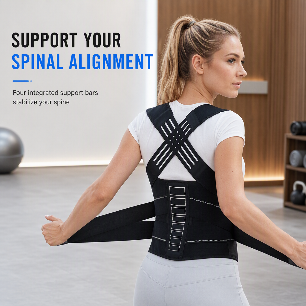 ✨Adjustable Back Posture Corrector for Adults🧍
