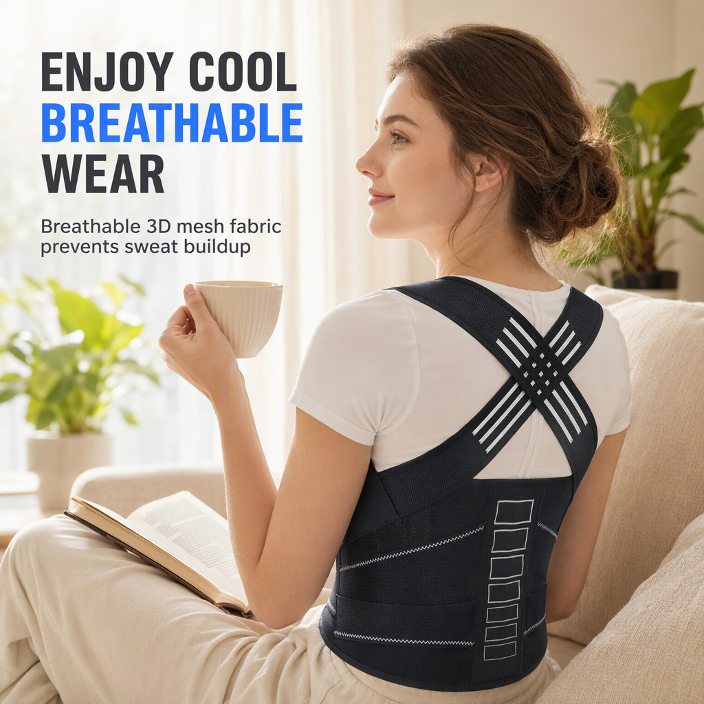 ✨Adjustable Back Posture Corrector for Adults🧍