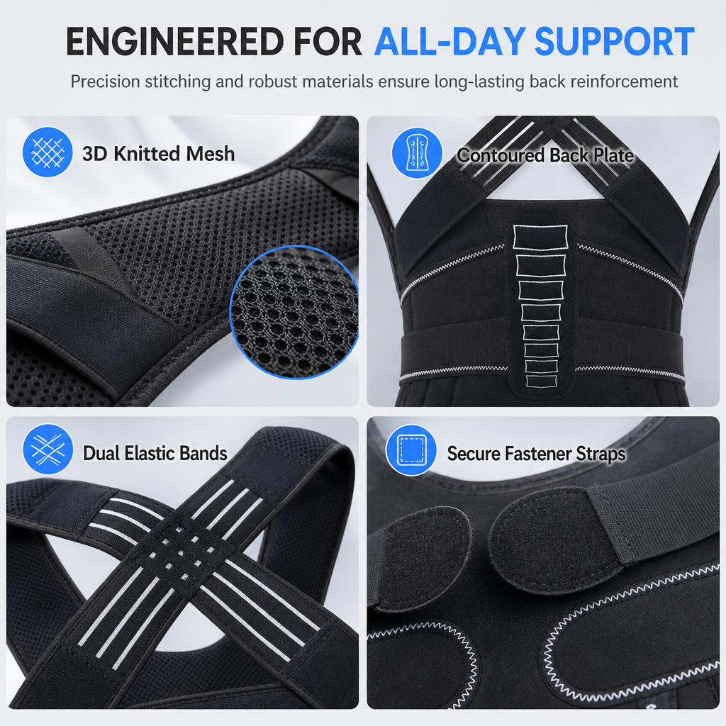 ✨Adjustable Back Posture Corrector for Adults🧍
