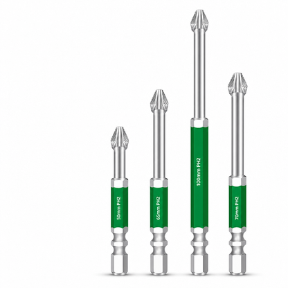 📢 50% OFF!🔥✨Magnetic Phillips Bit Set – Anti-Slip Grip & Impact Resistance for DIY & Repairs