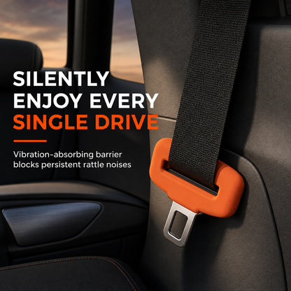 🎁2026 New Arrivals 50% OFF💥 Universal Silicone Seat Belt Buckle Cover – Anti-collision, Anti-scratch, Noise Reduction 🚗