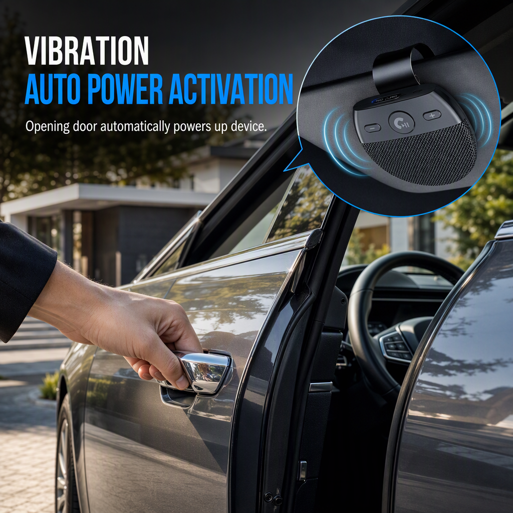 🚗 50% Off Now ✨ SP11 Sun Visor Bluetooth Speakerphone — Hands-Free Calls 📞