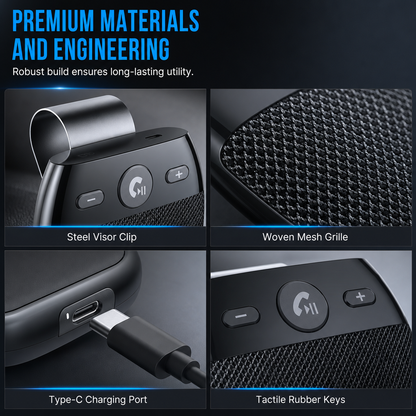 🚗 50% Off Now ✨ SP11 Sun Visor Bluetooth Speakerphone — Hands-Free Calls 📞