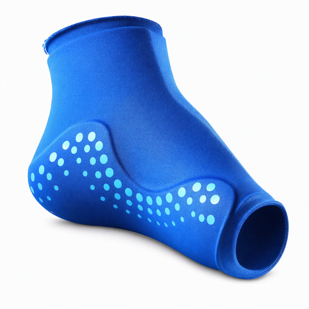 Extended 3D Thickened Solid Gel Ankle Pack Wrap for Foot and Ankle Cold Therapy