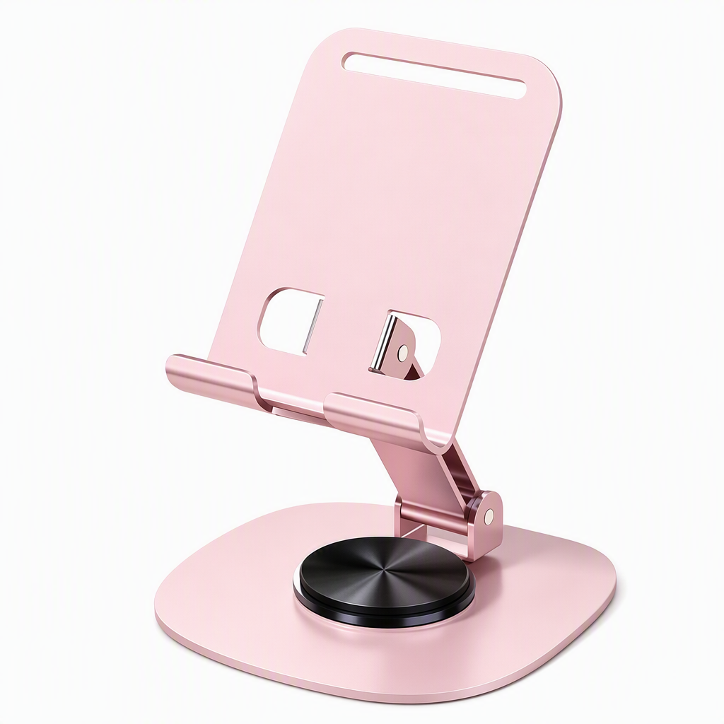 ⏳Time-Limited Special⏰ All-Metal Phone Stand – 360° rotating desktop holder ✨