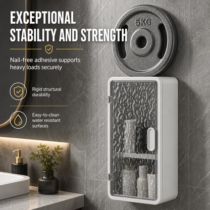 ⏳🔥LIMITED-TIME 37% OFF! ⏰Careluxpro Wall-Mounted Bathroom Organizer – Space-saving & easy install ✨