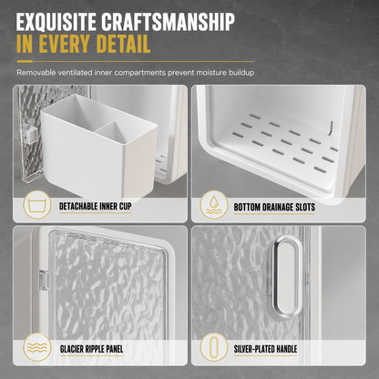 ⏳🔥LIMITED-TIME 37% OFF! ⏰Careluxpro Wall-Mounted Bathroom Organizer – Space-saving & easy install ✨
