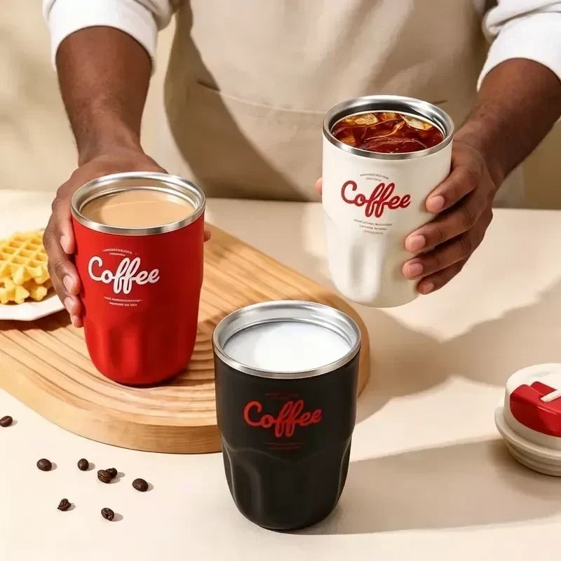 Portable Smart Thermal Coffee Cup with Temperature Display