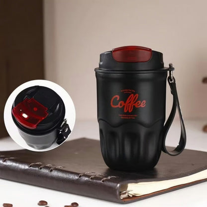 Portable Smart Thermal Coffee Cup with Temperature Display