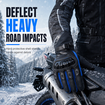 Thickened Warm Waterproof Motorcycle Gloves