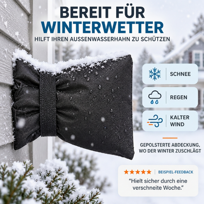 🚰 50% OFF! ❄️ Outdoor Faucet Cover – Winter freeze protection & insulated ✨