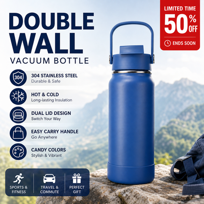 🏖️Summer Hot Sale 50% OFF🏝️❄️Portable heat preservation you can hold! 🔥Premium Stainless Steel Insulated Tumbler