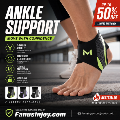 Breathable Elastic Ankle Support Brace