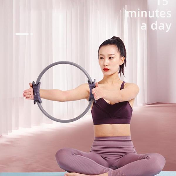 💪Pilates Ring Fitness Trainer🏋️‍♀️Adjustable Resistance, Tones Arms/Legs/Core & Perfect for Home Workouts📦