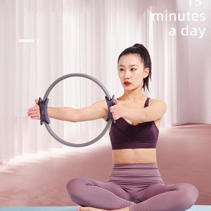 💪Pilates Ring Fitness Trainer🏋️‍♀️Adjustable Resistance, Tones Arms/Legs/Core & Perfect for Home Workouts📦
